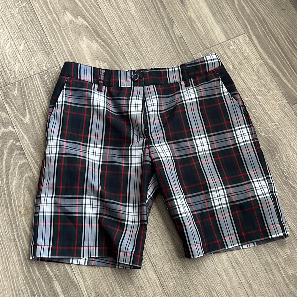 Plaid shorts